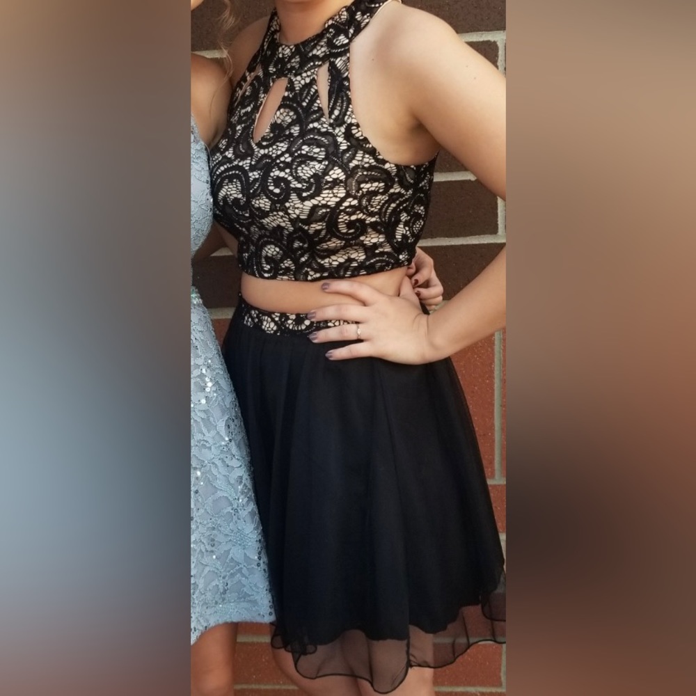 Size 5 2 Piece Formal Dress